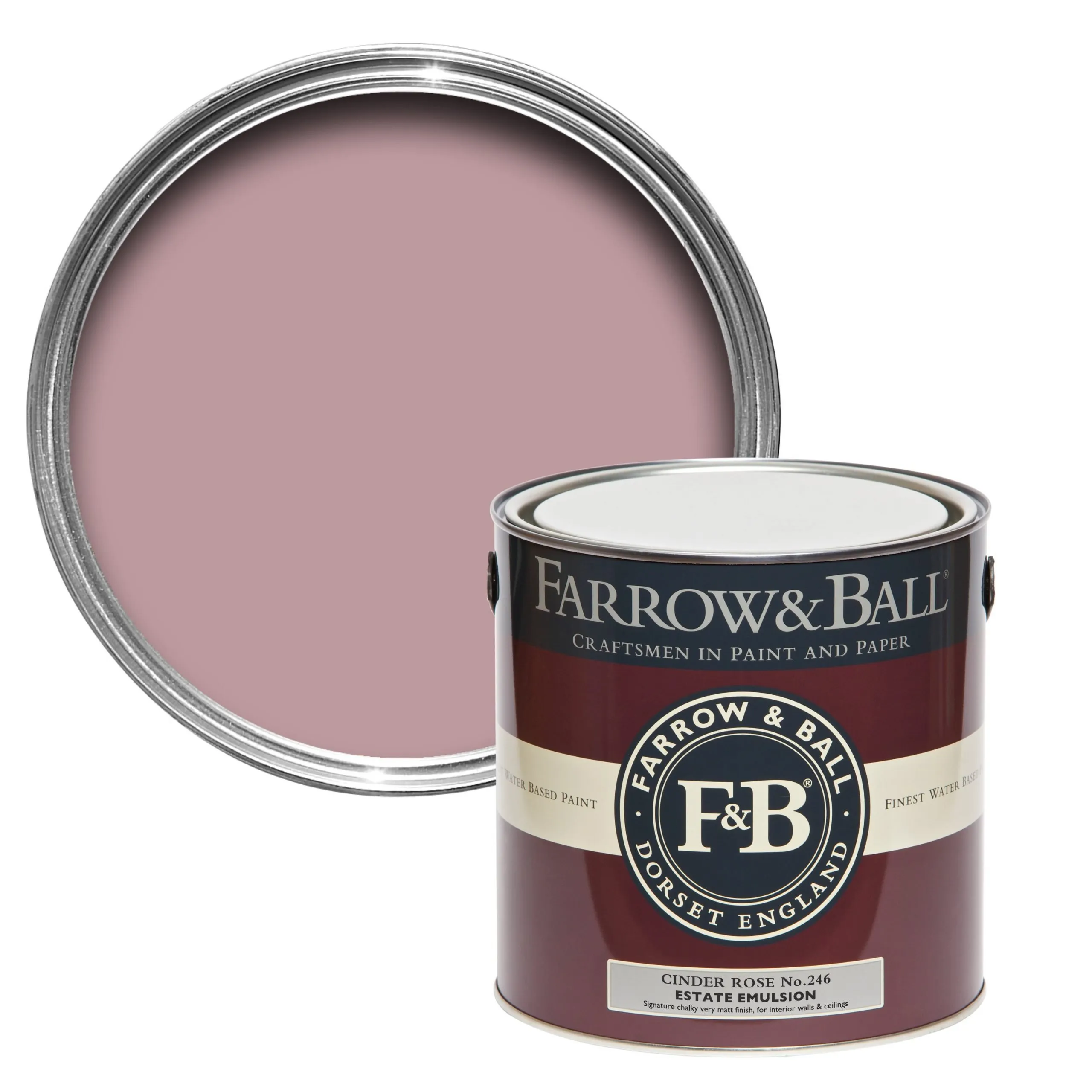 Farrow & Ball Cinder Rose No. 246 8