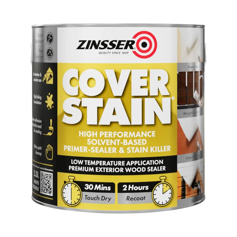 Zinsser Cover Stain Primer Sealer 2 Zinsser Cover Stain Primer Sealer