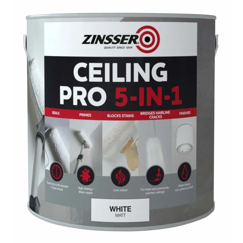 Zinsser Ceiling Pro 5-in-1 2 Zinsser Ceiling Pro 5-in-1
