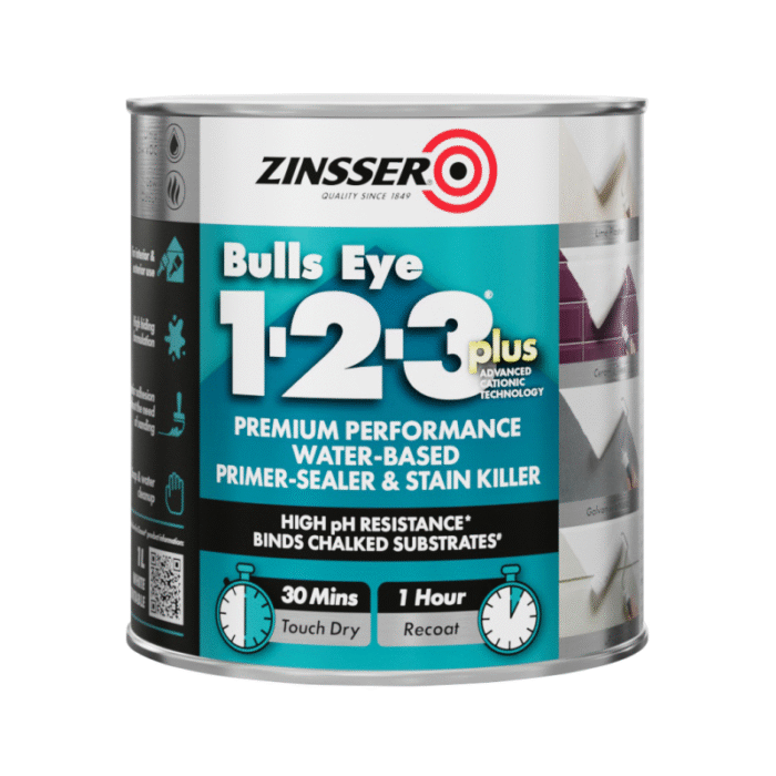 Zinsser Bulls Eye 1-2-3 PLUS