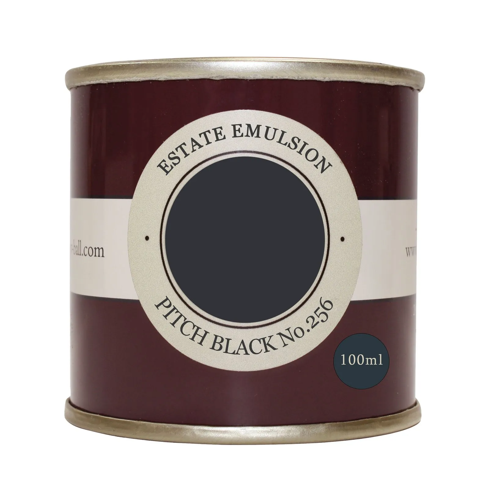 Pitch Black No. 256 - Sample Pot 100ml 12