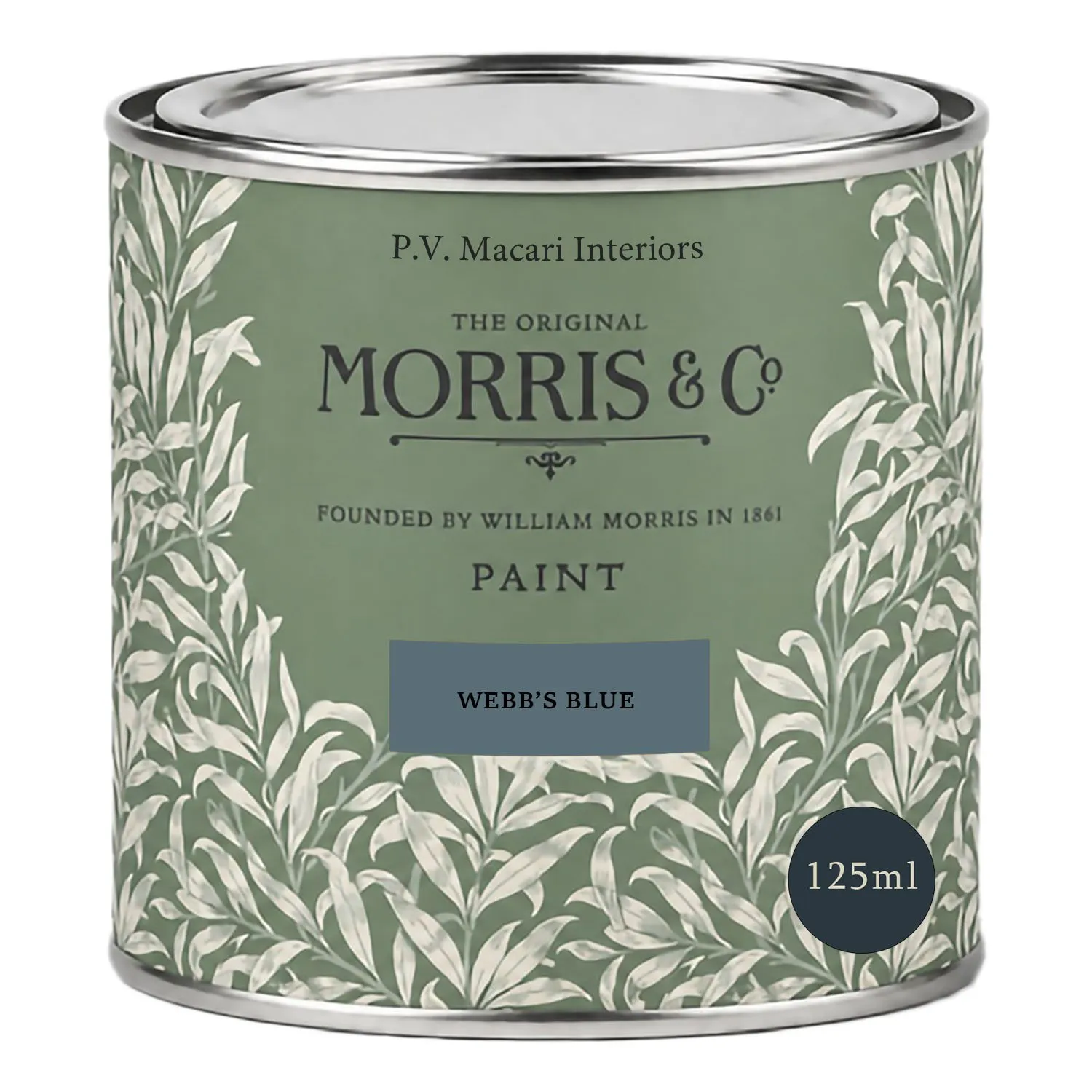 Webb's Blue - Sample Pot 125ml 34